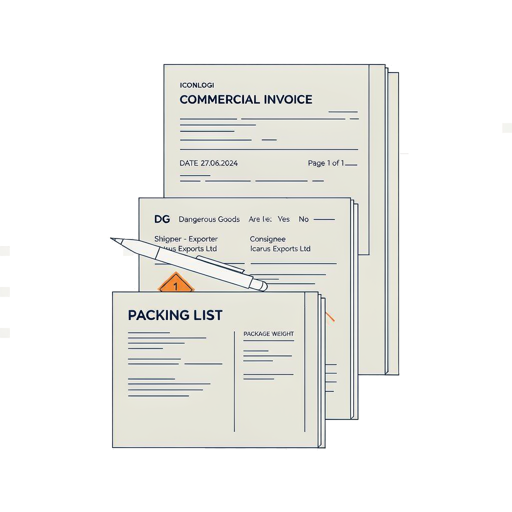 Dangerous goods documentation